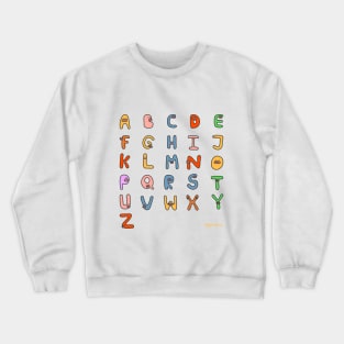 nunuu A to Z Crewneck Sweatshirt